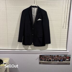 Tommy Hilfiger Boys' Blue Blazer Size 16 Formal Two-Button Jacket